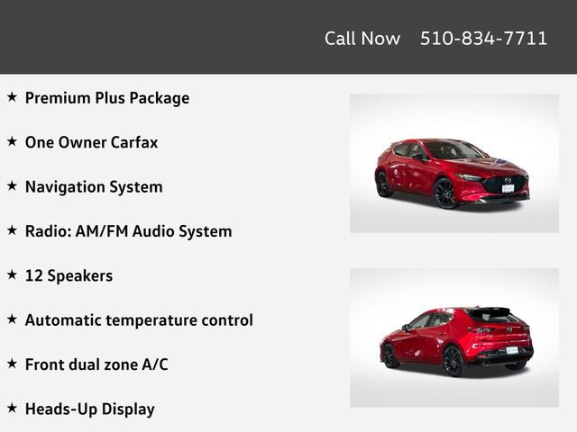 Used 2021 MAZDA MAZDA3 Hatchback w/Premium Plus Pkg AWD/4WD image 4