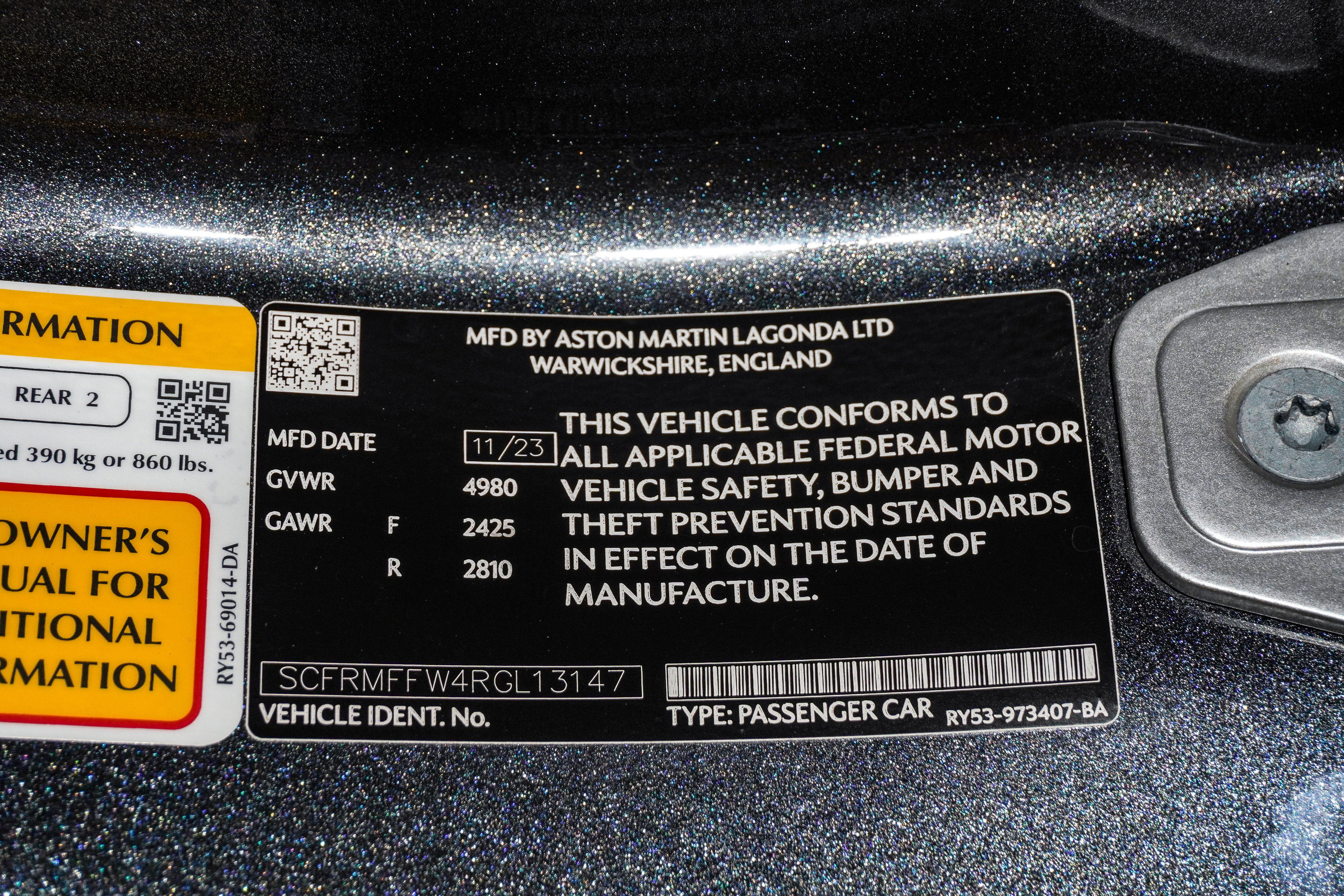 Used 2024 Aston Martin DB12 Coupe RWD image 36