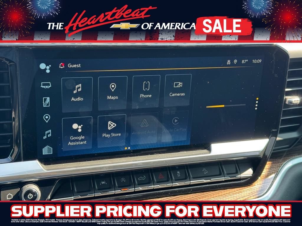 New 2026 Chevrolet Silverado 1500 LT w/ Z71 Off-Road Package AWD/4WD image 18