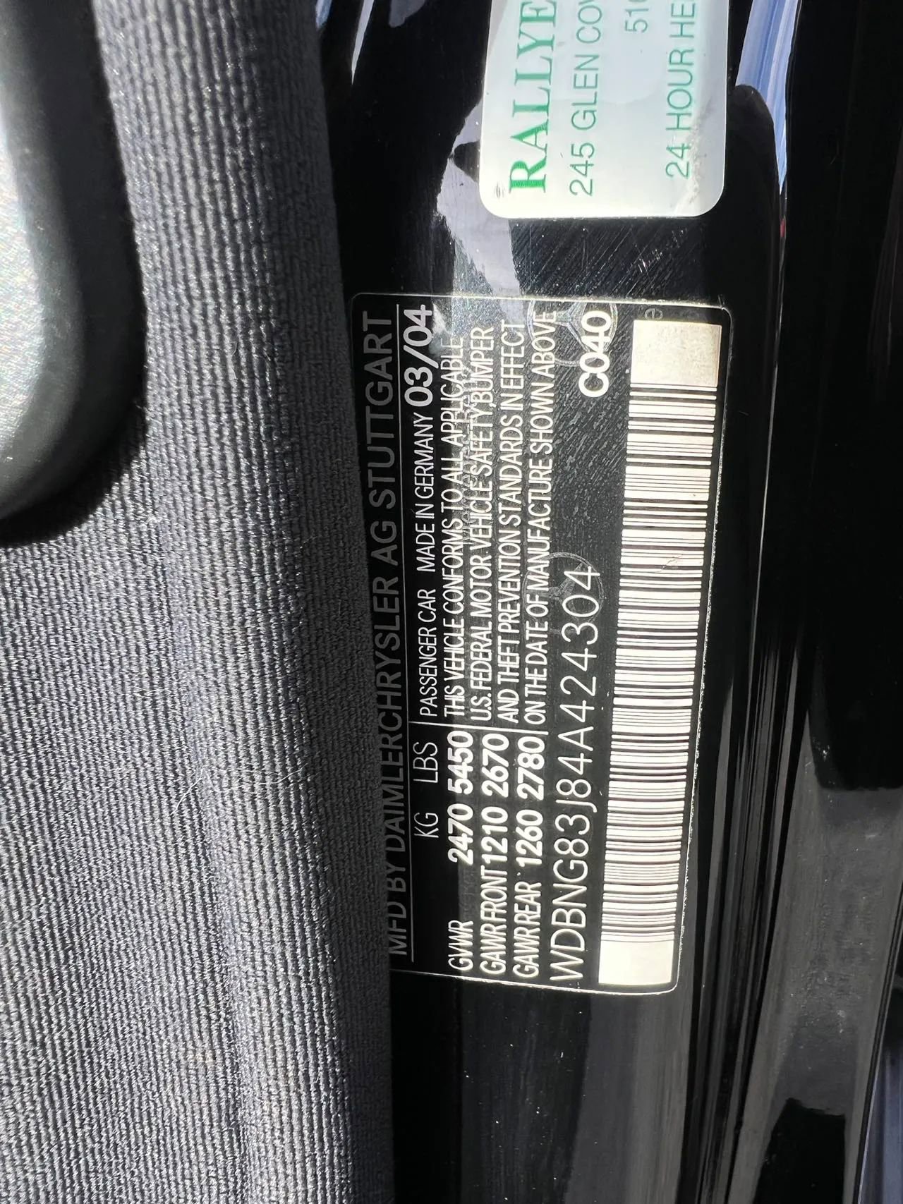 Used 2004 Mercedes-Benz S 430 4MATIC image 12