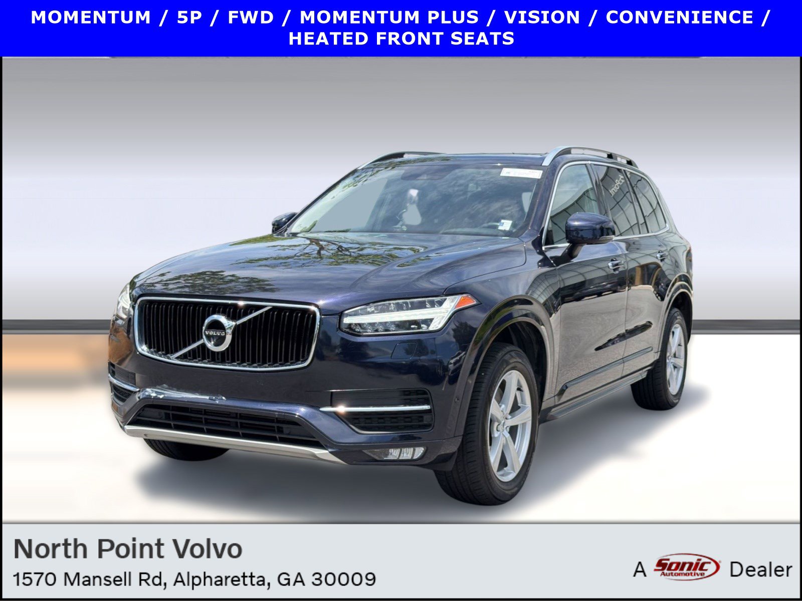 Used 2017 Volvo XC90 T5 Momentum w/ Vision Package FWD image 1