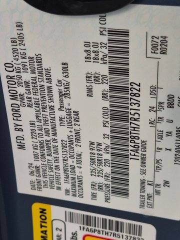 Used 2024 Ford Mustang Coupe RWD image 22
