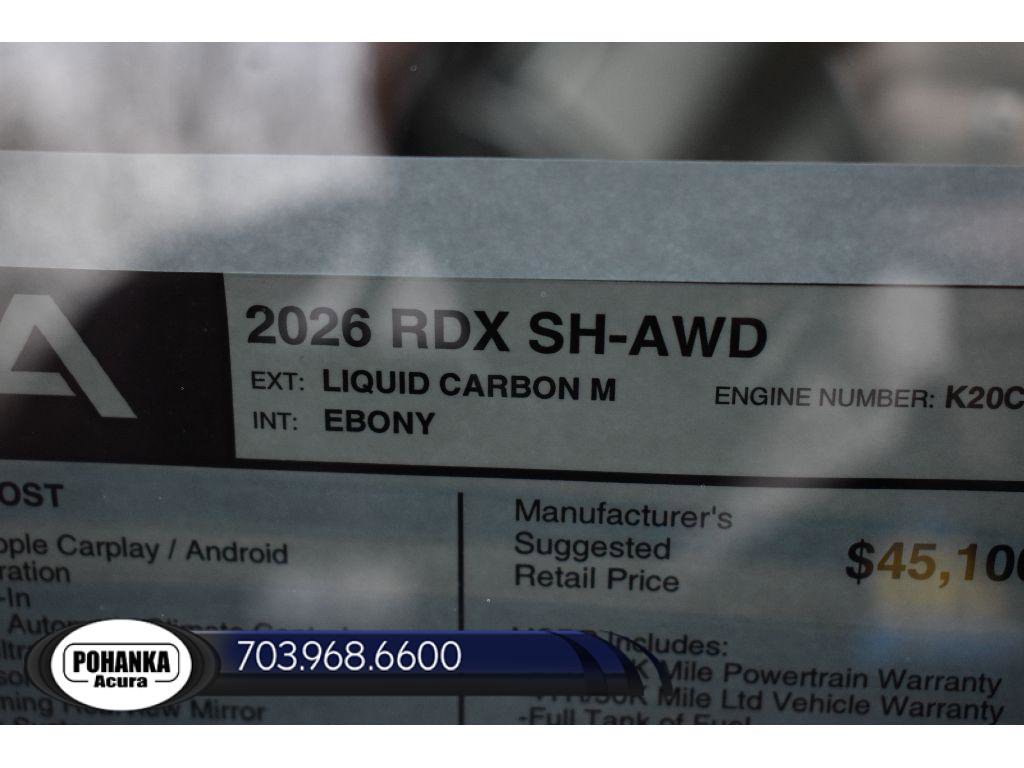 New 2026 Acura RDX SH-AWD image 36