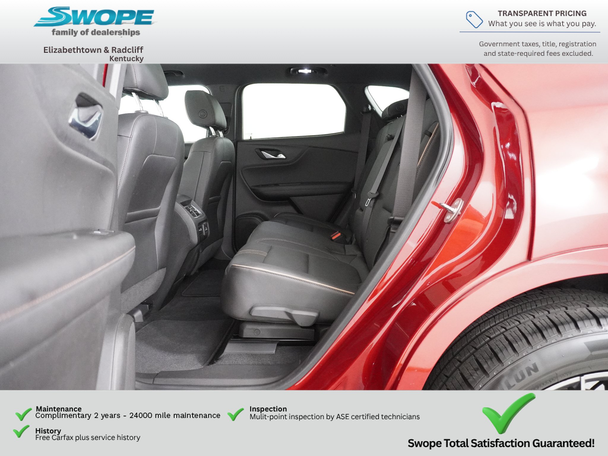 Used 2019 Chevrolet Blazer Premier w/ Sun and Wheels Package FWD image 11