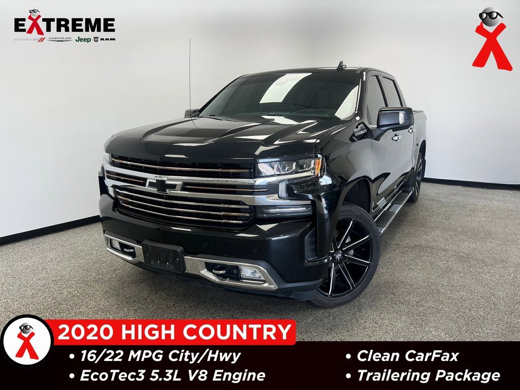 Used 2020 Chevrolet Silverado 1500 High Country w/ Technology Package