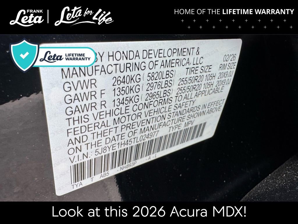 New 2026 Acura MDX w/ Technology Package image 21