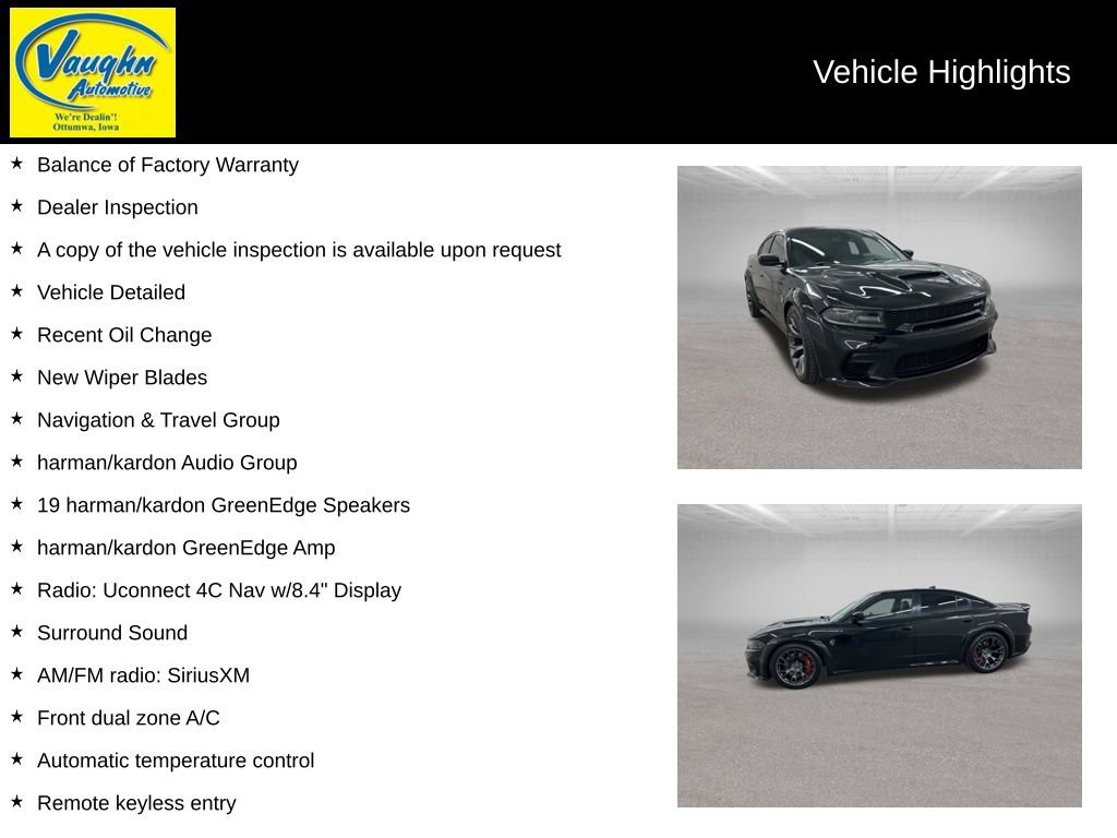 Used 2021 Dodge Charger SRT Hellcat w/ Harman/Kardon Audio Group image 2