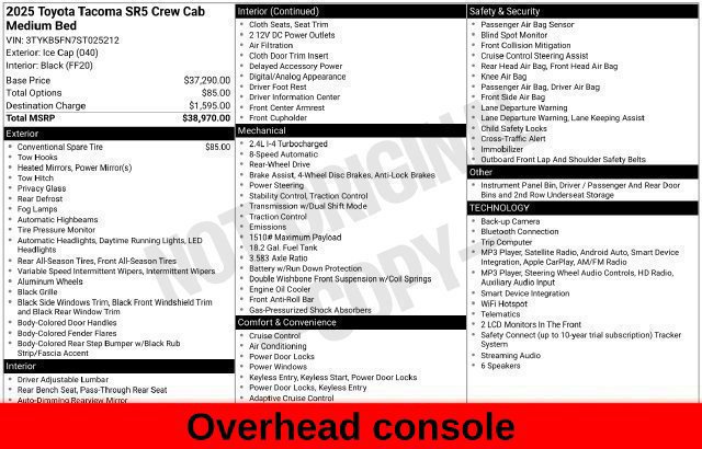 Used 2025 Toyota Tacoma SR5 RWD image 48