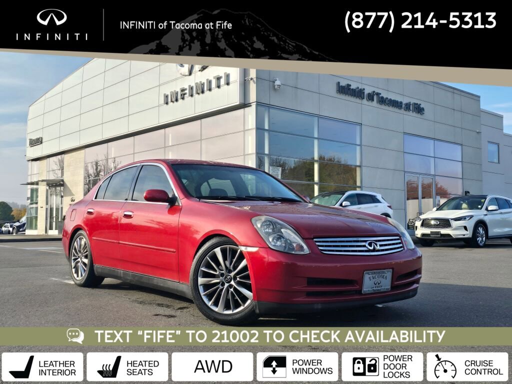 Used 2004 INFINITI G35 x Sedan