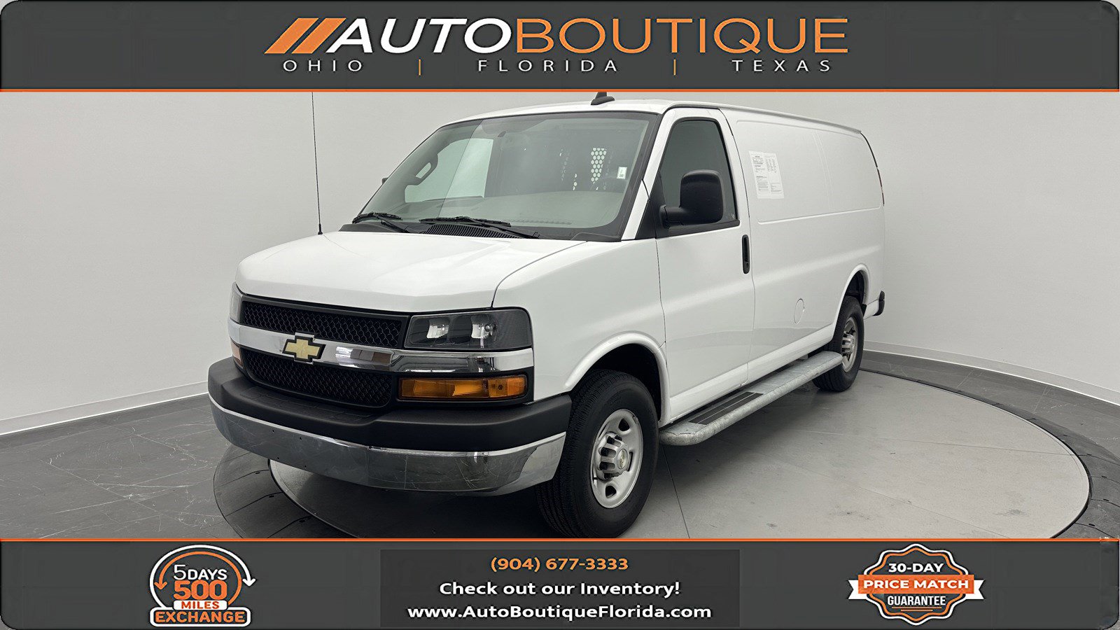 Used 2023 Chevrolet Express 2500 w/ Driver Convenience Package RWD image 1