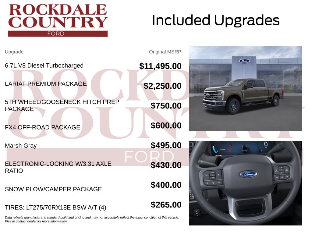 New 2026 Ford F350 Lariat w/ Lariat Premium Package AWD/4WD image 10