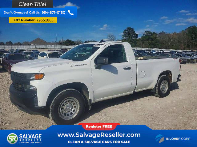 Used 2020 Chevrolet Silverado 1500 W/T w/ Trailering Package image 1