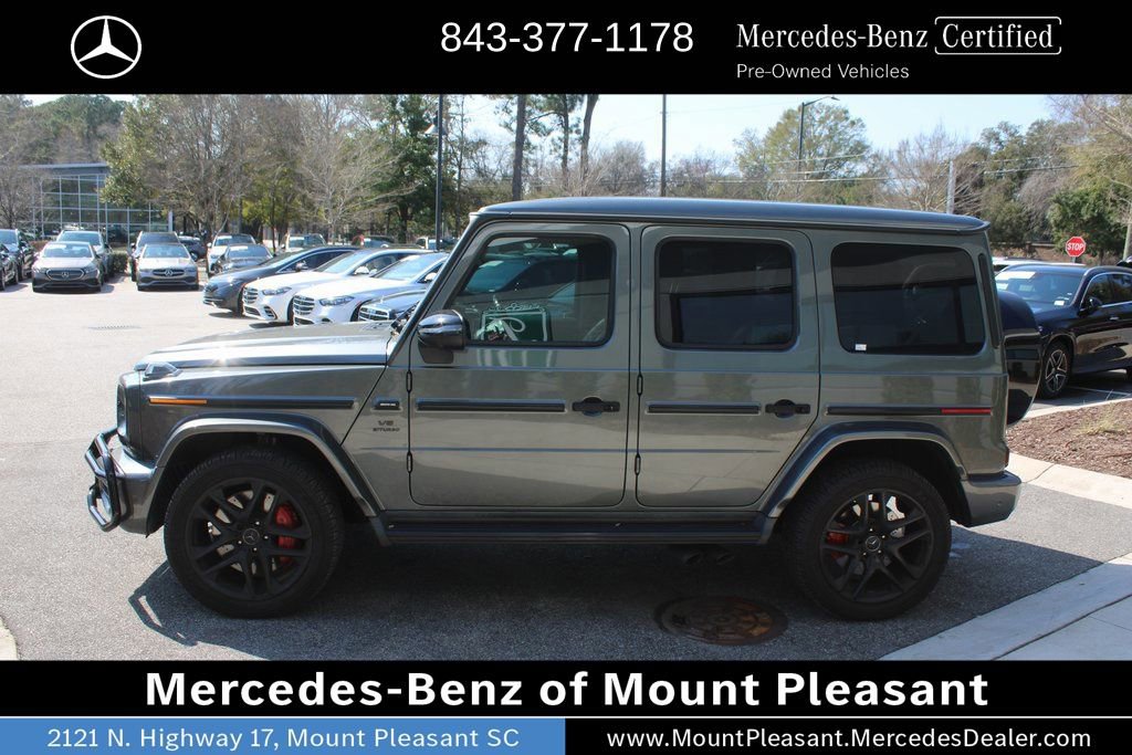 Certified 2021 Mercedes-Benz G 63 AMG 4MATIC w/ G Manufaktur Interior Package image 11