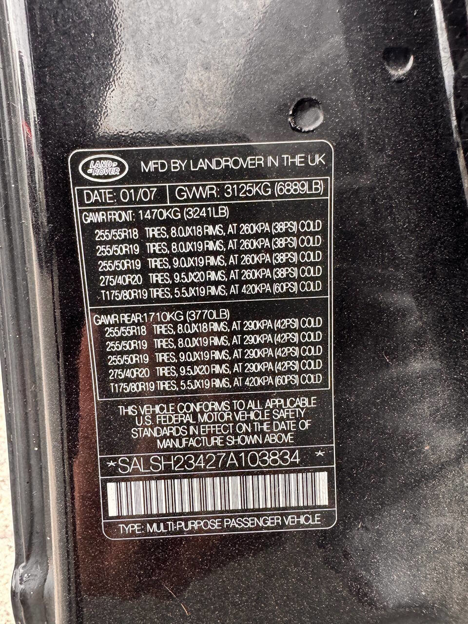 Used 2007 Land Rover Range Rover Sport Supercharged image 30