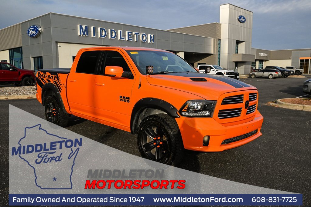 Used 2017 RAM 1500 Sport w/ Ignition Orange Sport Package