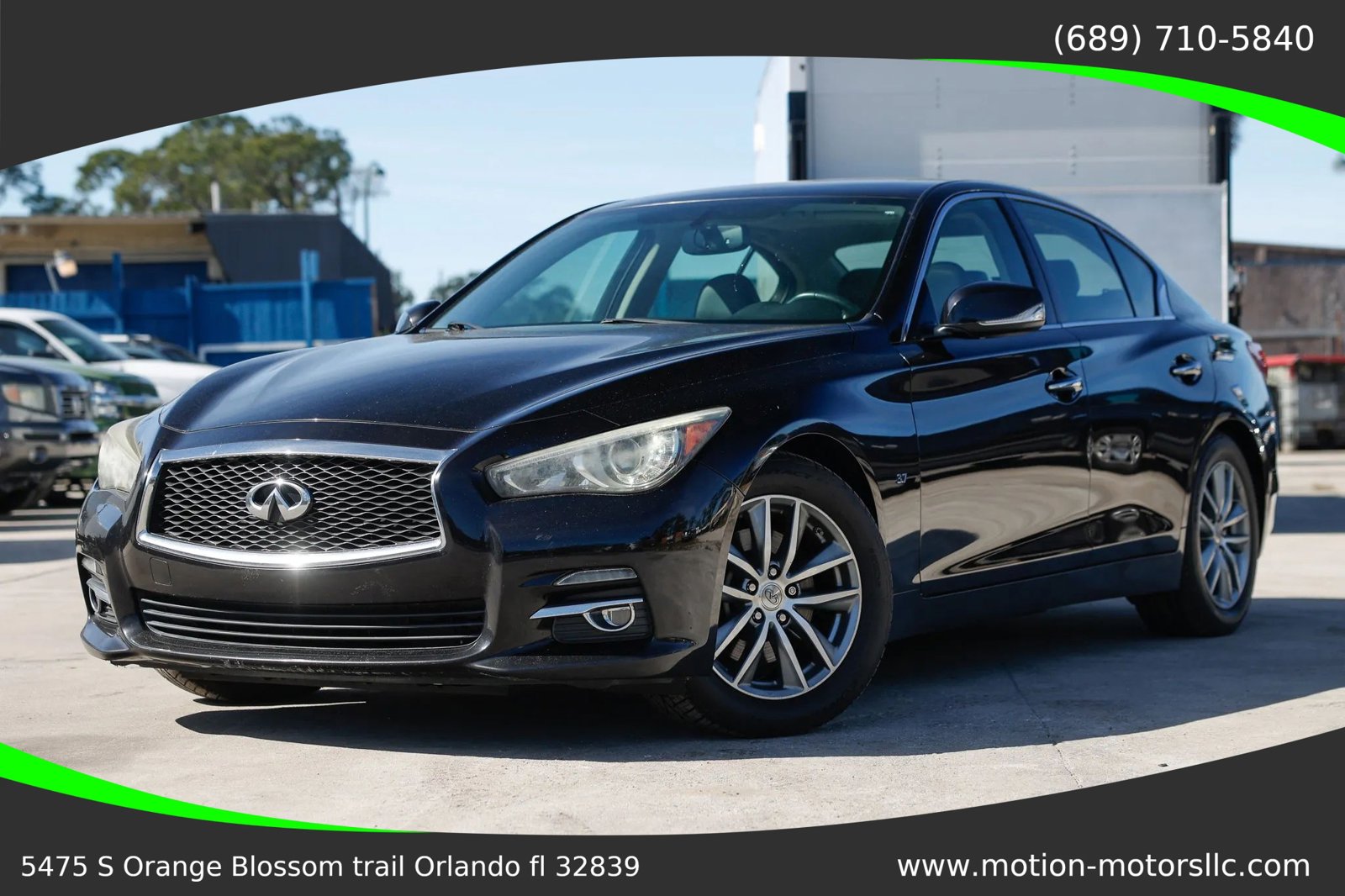 Used 2014 INFINITI Q50 Premium w/ Navigation Package