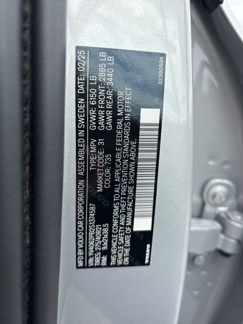 Used 2025 Volvo XC90 B6 Plus AWD/4WD image 20