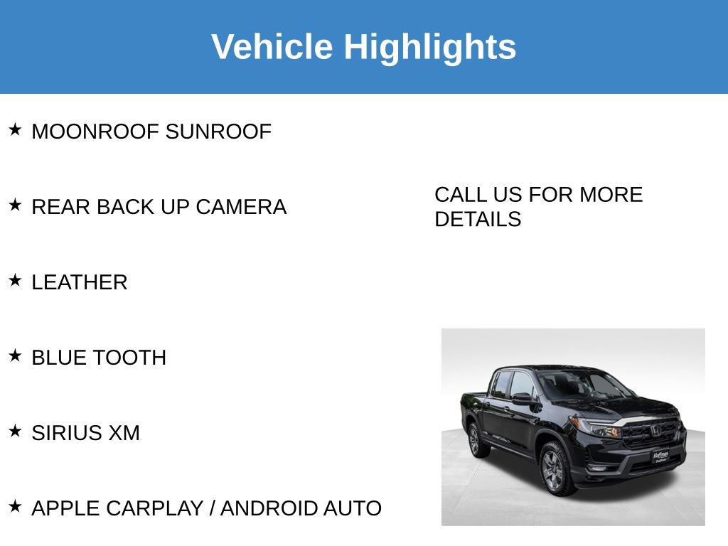 Used 2026 Honda Ridgeline RTL image 7