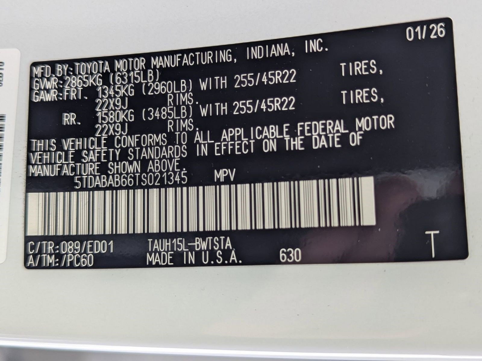 New 2026 Lexus TX 500h TX 500h F SPORT Performance Pr image 17