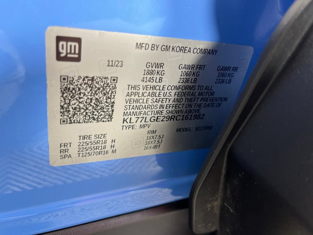 Certified 2024 Chevrolet Trax RS FWD image 23