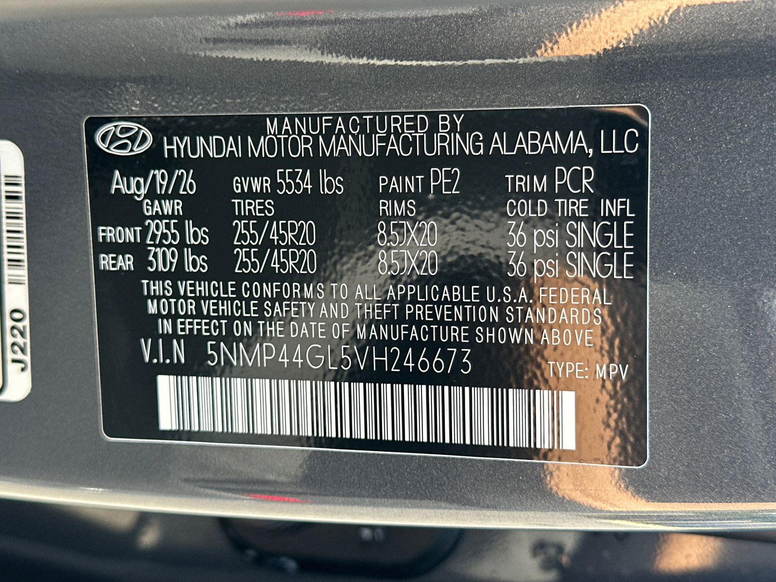 New 2027 Hyundai Santa Fe Limited FWD image 32