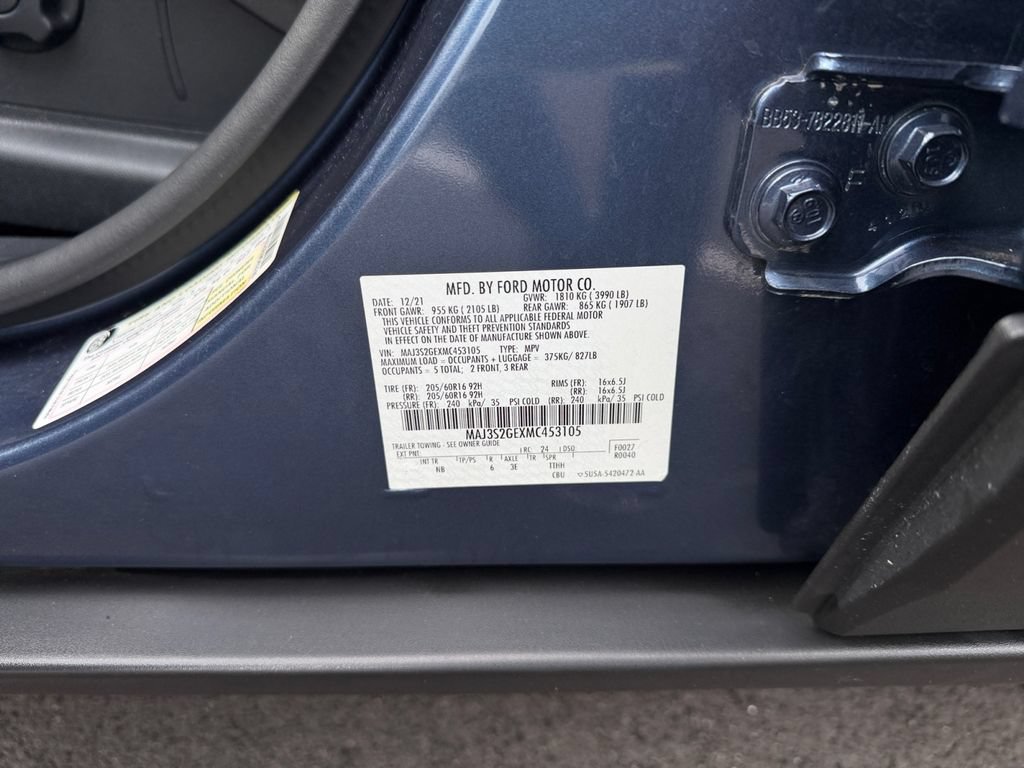 Used 2021 Ford EcoSport SE w/ SE Convenience Package FWD image 30