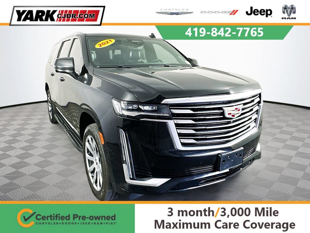 Used 2021 Cadillac Escalade ESV Premium Luxury Platinum AWD/4WD image 1