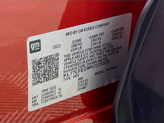 Used 2024 Chevrolet Trax LS w/ LS Convenience Package FWD image 16