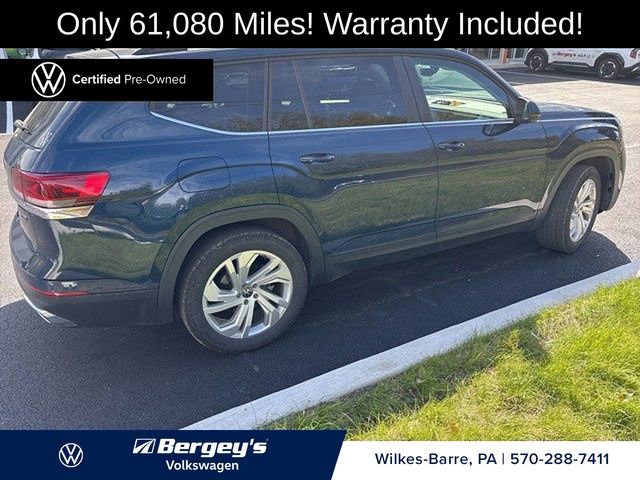 Used 2021 Volkswagen Atlas SE w/ Panoramic Sunroof Package