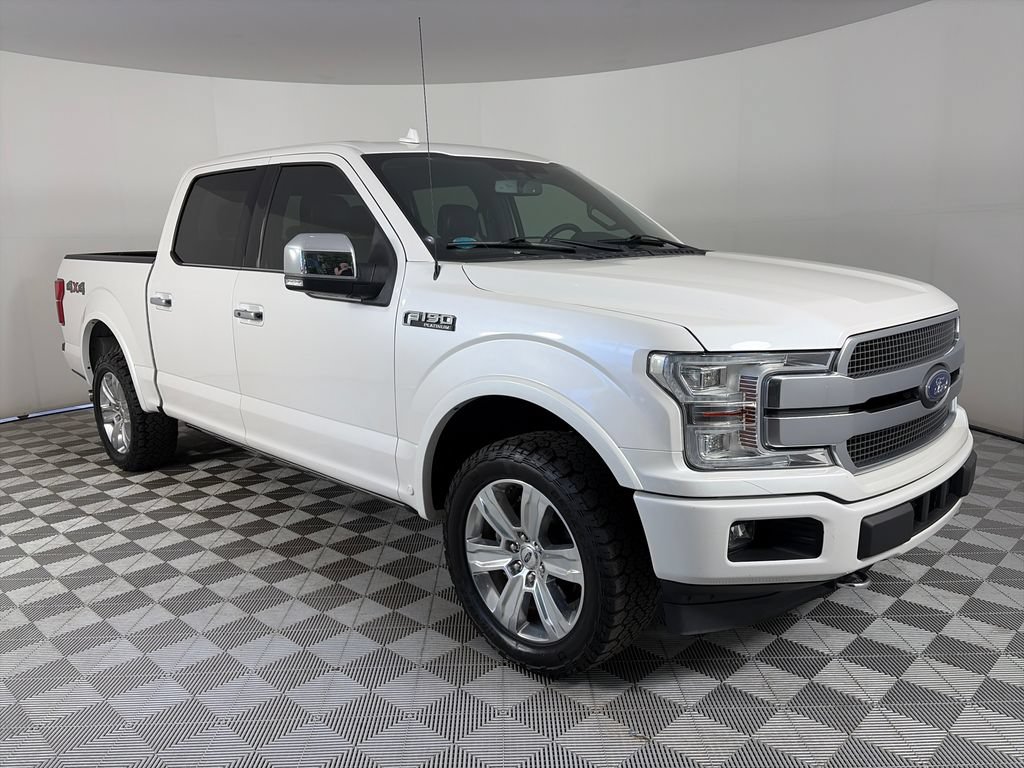 Certified 2018 Ford F150 Platinum w/ Equipment Group 701A Luxury AWD/4WD 360° Tour