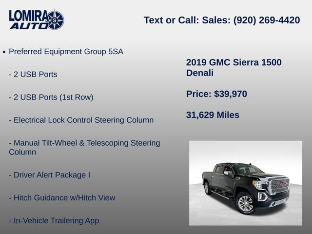 Used 2019 GMC Sierra 1500 Denali AWD/4WD image 33