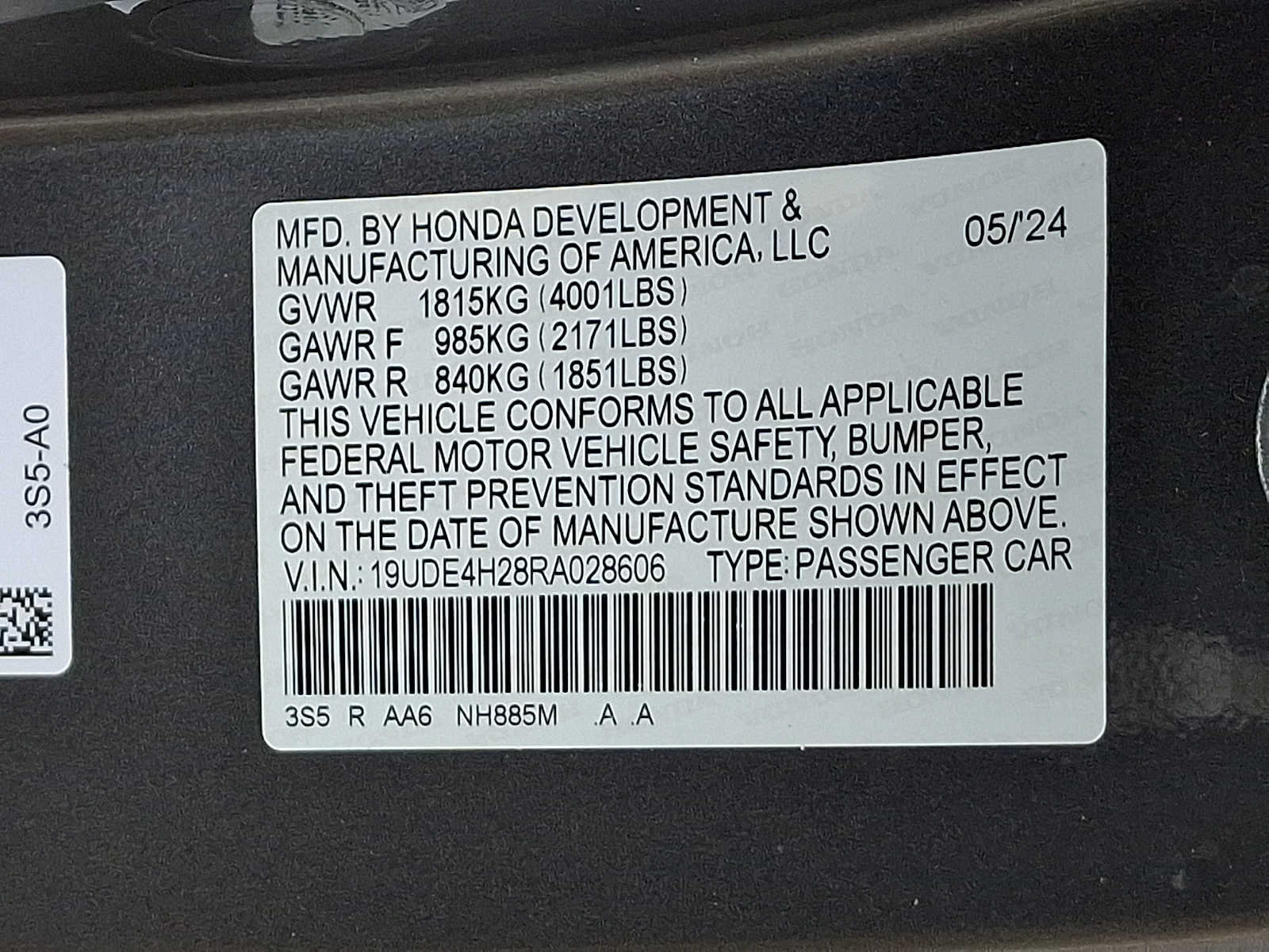 Certified 2024 Acura Integra FWD image 28
