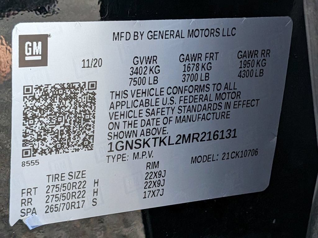 Used 2021 Chevrolet Tahoe High Country AWD/4WD image 34