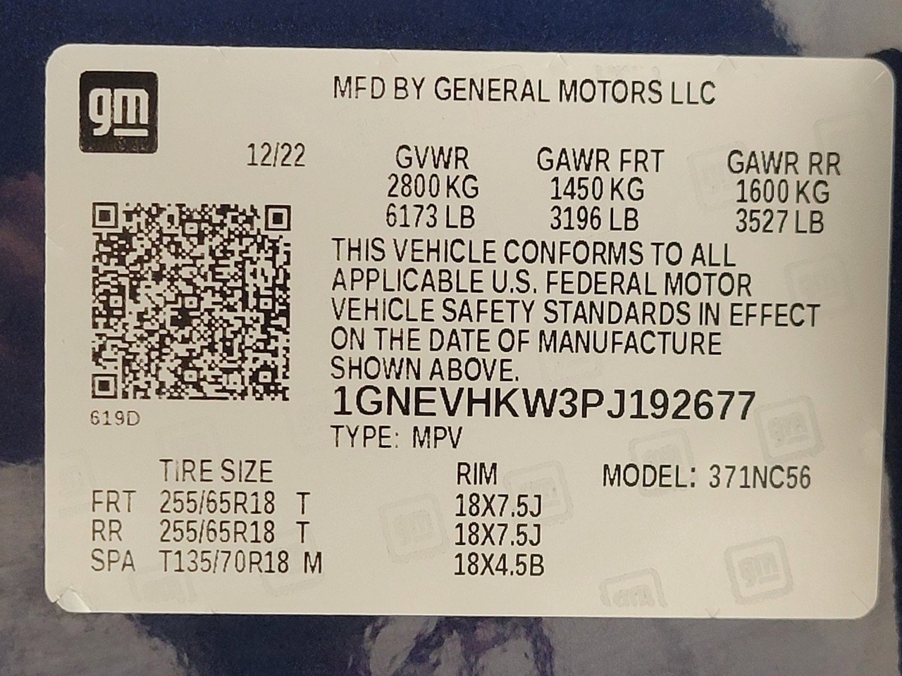 Certified 2023 Chevrolet Traverse LT w/ LPO, Floor Liner Package image 29