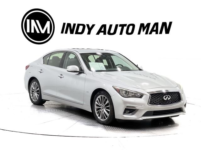 Used 2019 INFINITI Q50 Luxe w/ Essential Package (3.0T Luxe) image 2