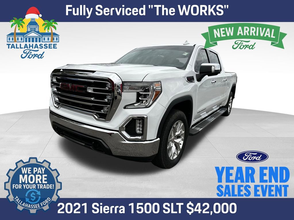 Used 2021 GMC Sierra 1500 SLT w/ Max Trailering Package