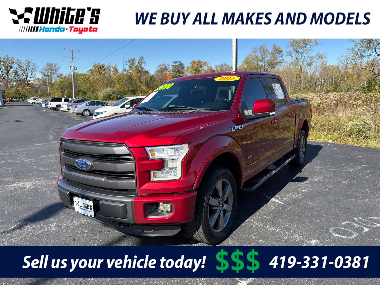 Used 2015 Ford F150 Lariat w/ Equipment Group 502A Luxury
