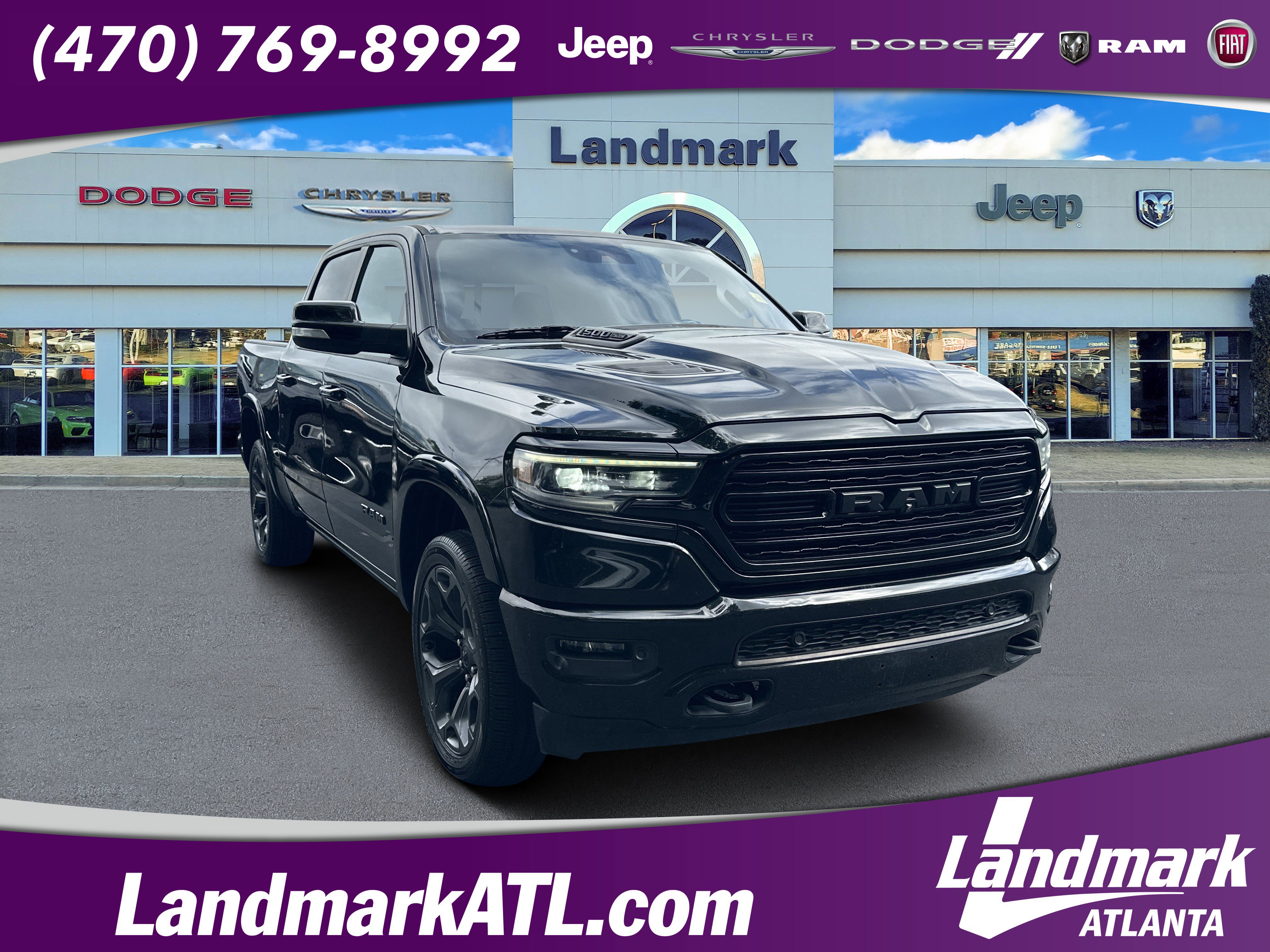 Certified 2020 RAM 1500 Limited w/ Black Appearance Package