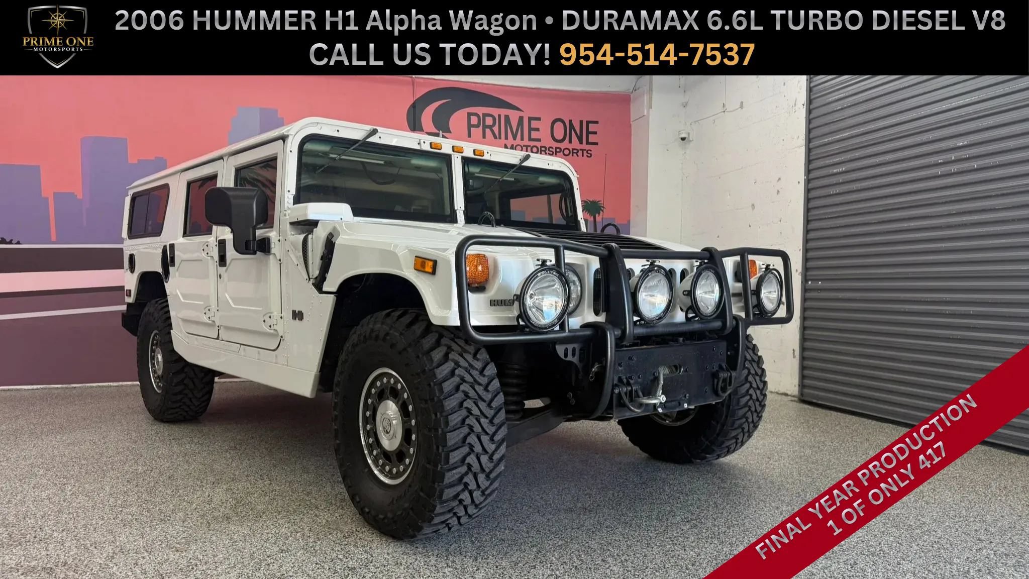 Used 2006 HUMMER H1 4-Door Wagon AWD/4WD image 1