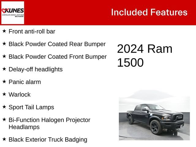 Used 2024 RAM 1500 Warlock AWD/4WD image 4