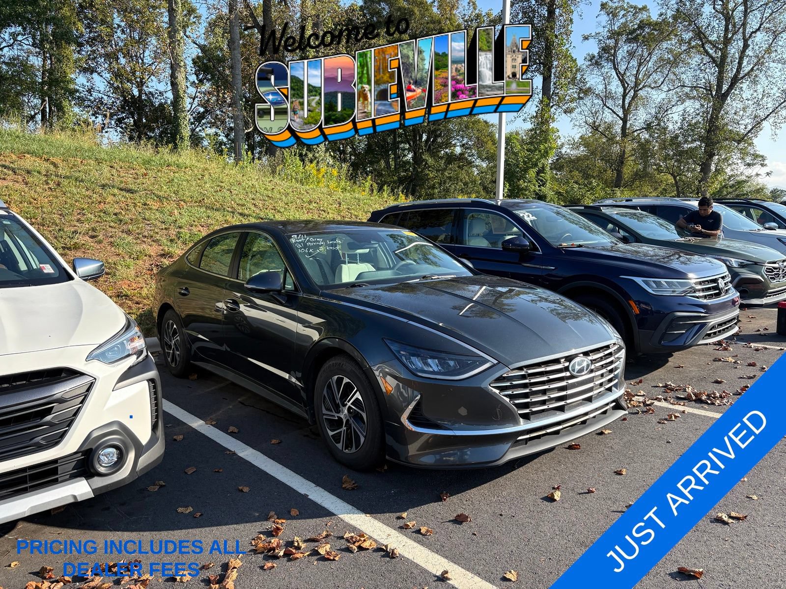 Used 2021 Hyundai Sonata Blue