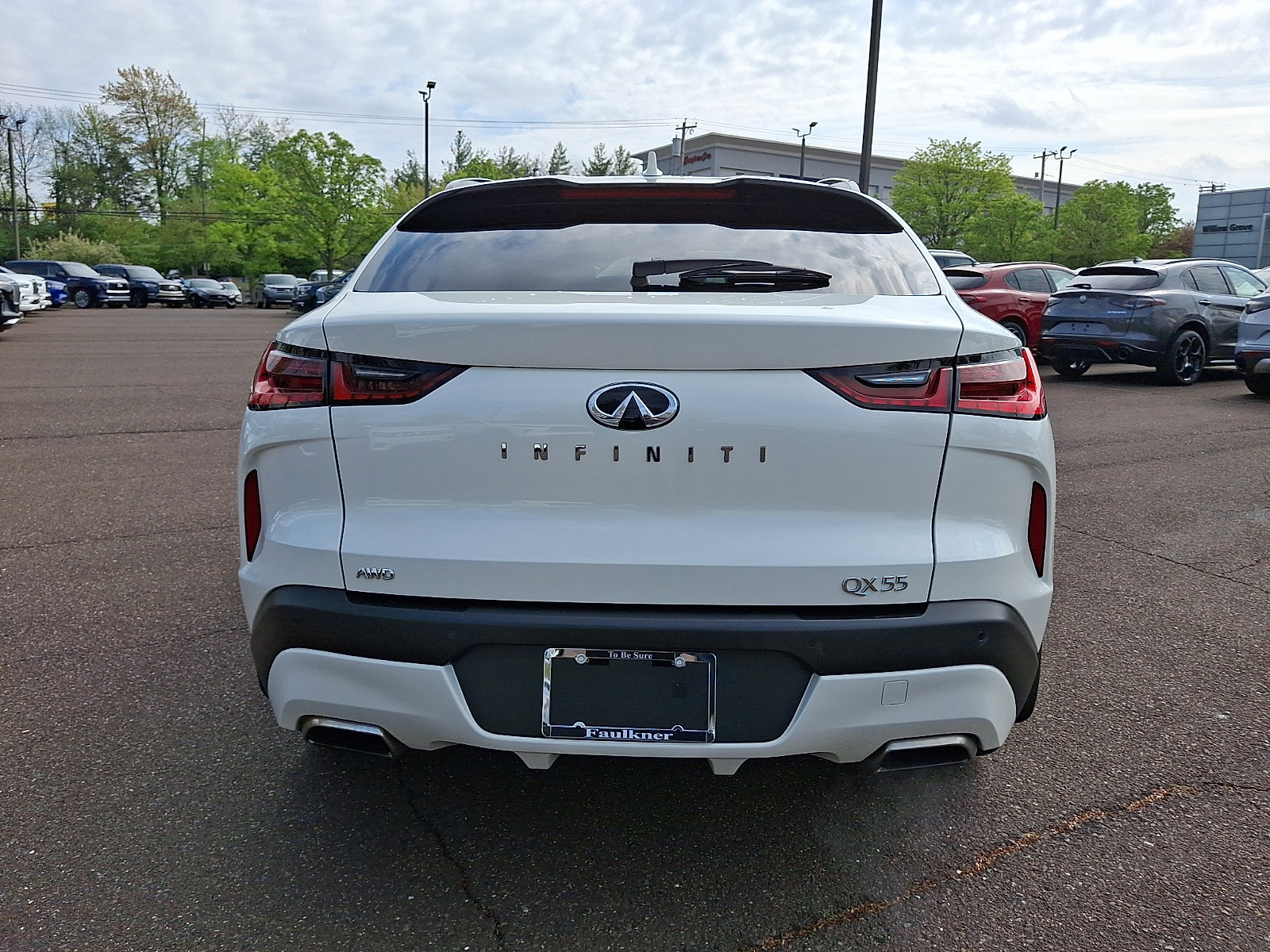 Certified 2023 INFINITI QX55 Luxe w/ Cargo Package AWD/4WD image 5