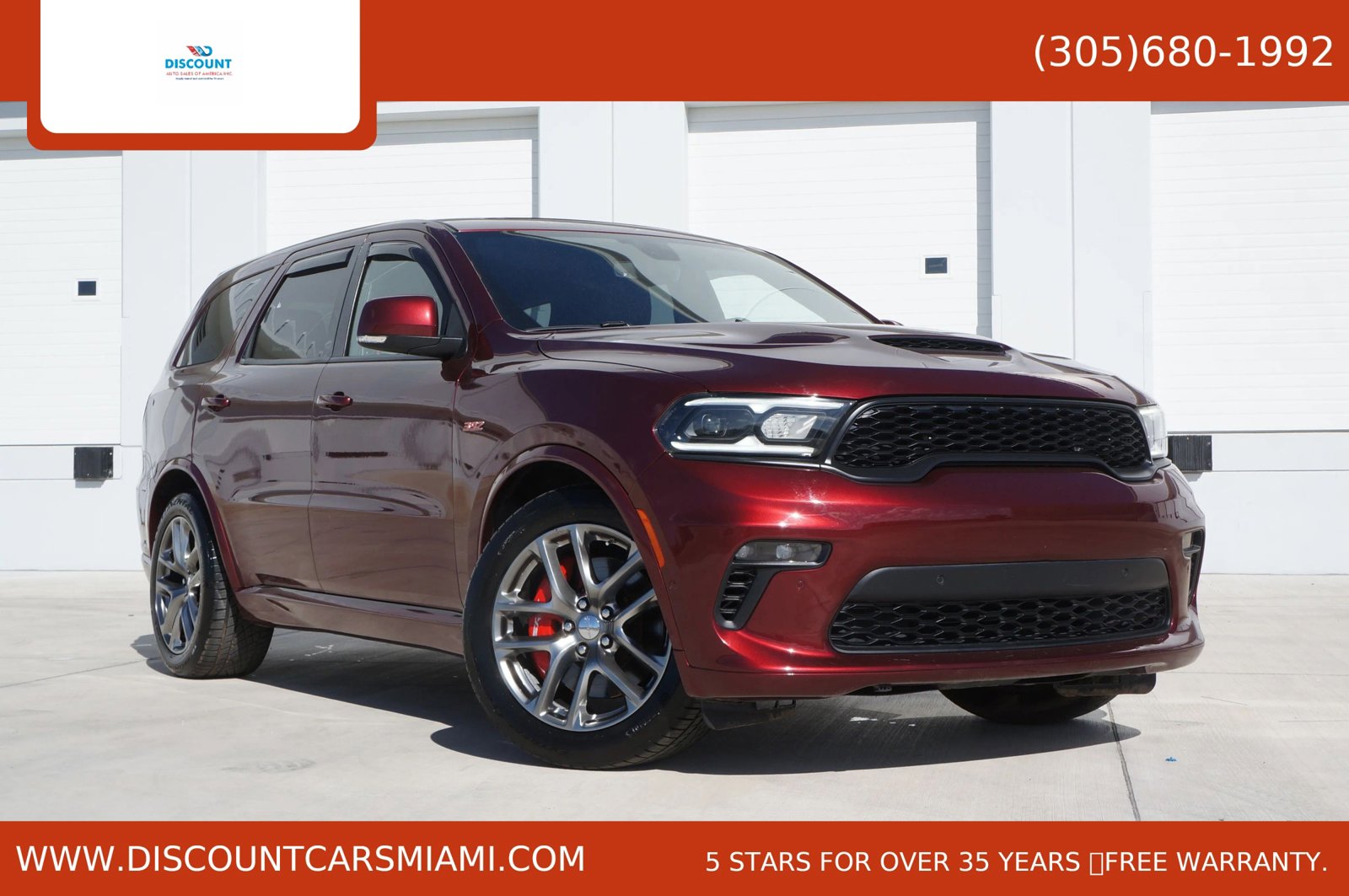 Used 2021 Dodge Durango SRT w/ Trailer Tow Group IV image 1