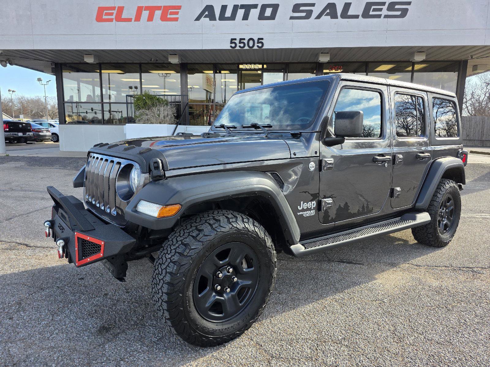 Used 2018 Jeep Wrangler Unlimited Sport image 1