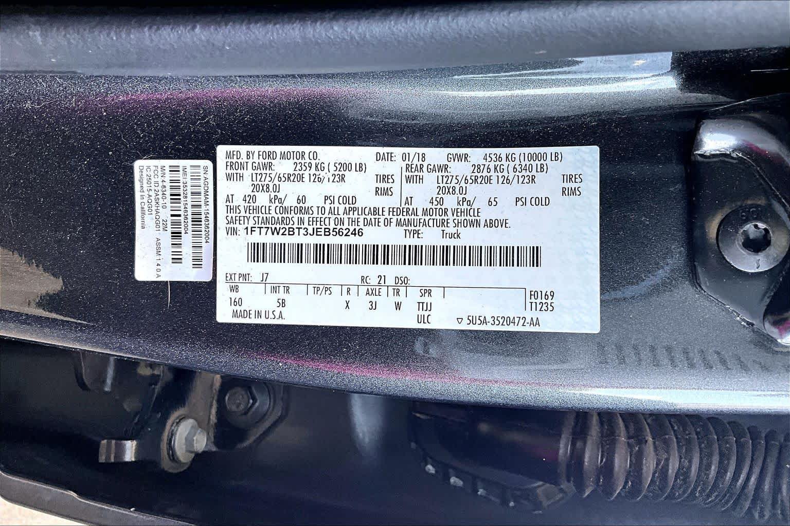 Used 2018 Ford F250 Lariat w/ Chrome Package AWD/4WD image 31