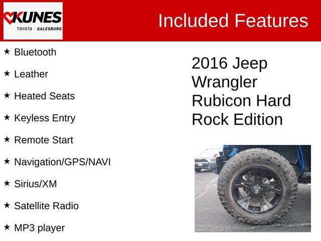 Used 2016 Jeep Wrangler Rubicon image 2