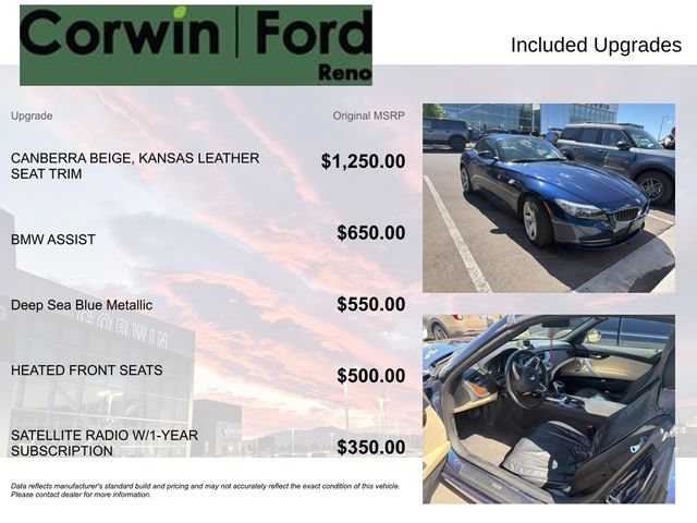 Used 2013 BMW Z4 sDrive28i RWD image 8