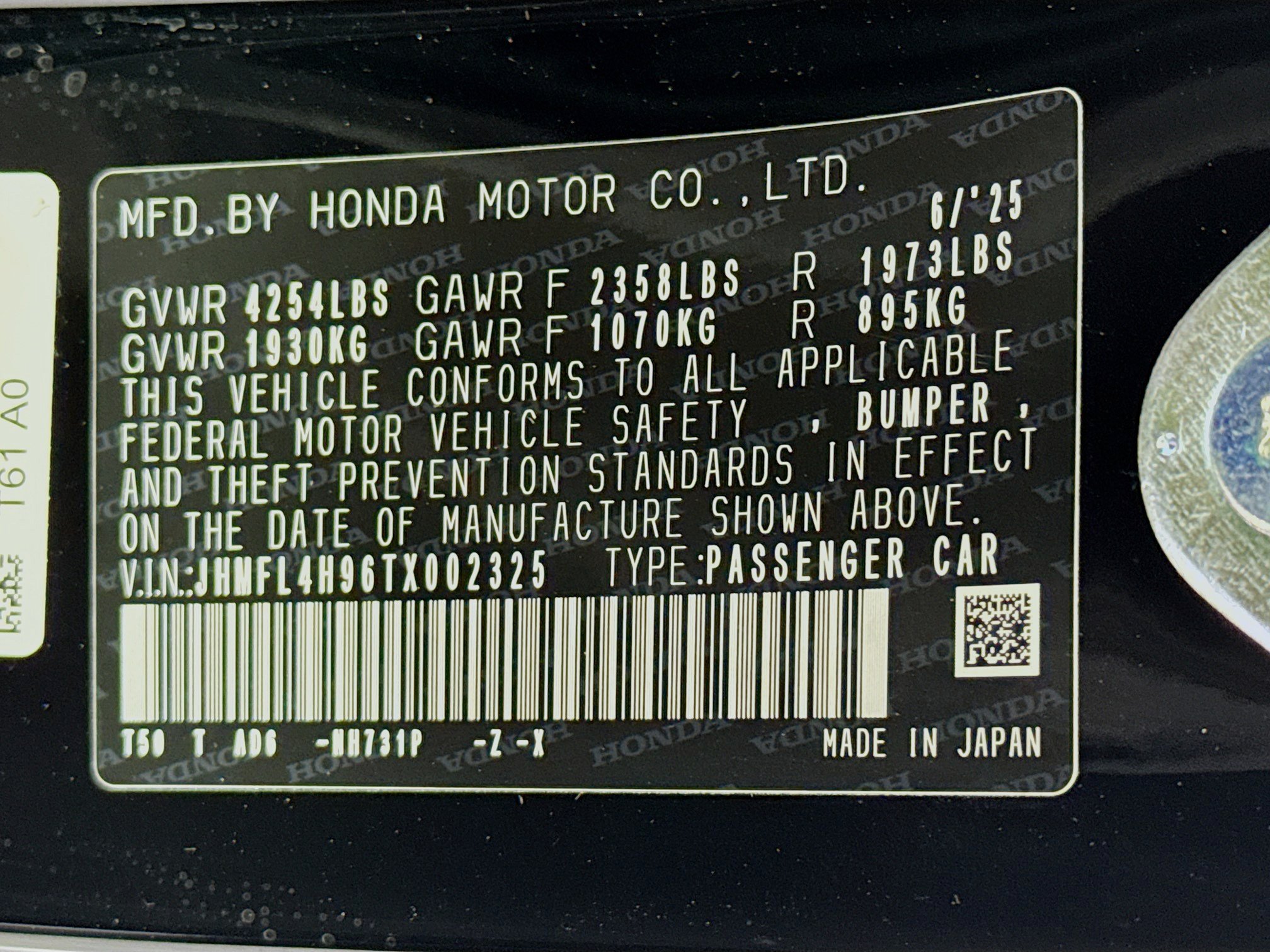 New 2026 Honda Civic Sport Touring image 33