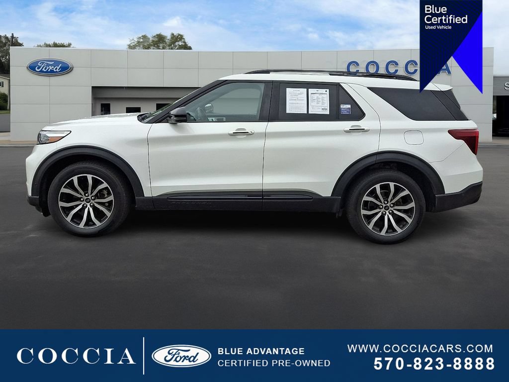 Certified 2020 Ford Explorer ST w/ Premium Technology Package AWD/4WD image 7