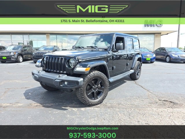 Used 2020 Jeep Wrangler Unlimited Sahara image 1